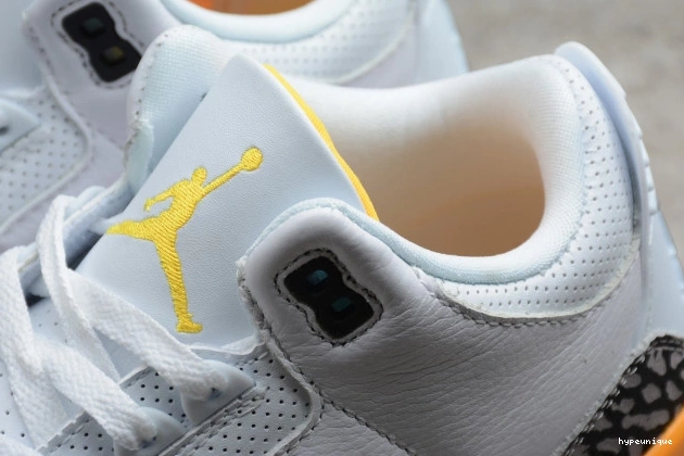 HYPE AIR (W) LASER JORDAN RETRO 3 CK9246-108 ORANGE 0713